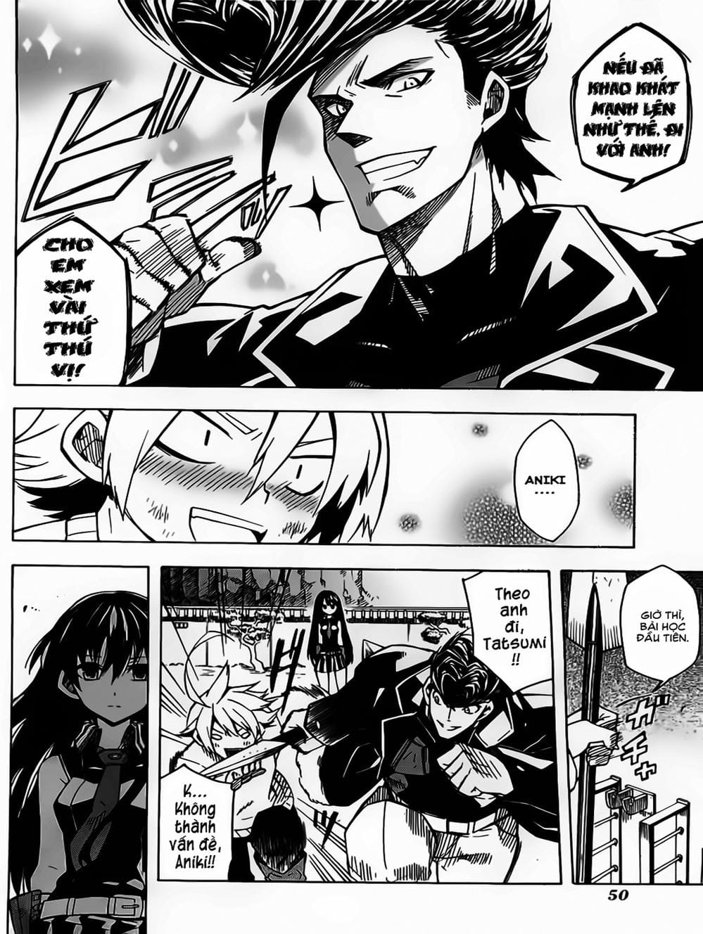 Truyện Tranh Xích Nhãn Sát Thủ - Akame Ga Kill! trang 7
