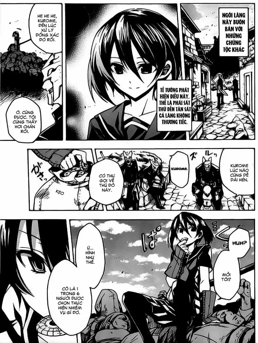 Truyện Tranh Xích Nhãn Sát Thủ - Akame Ga Kill! trang 7