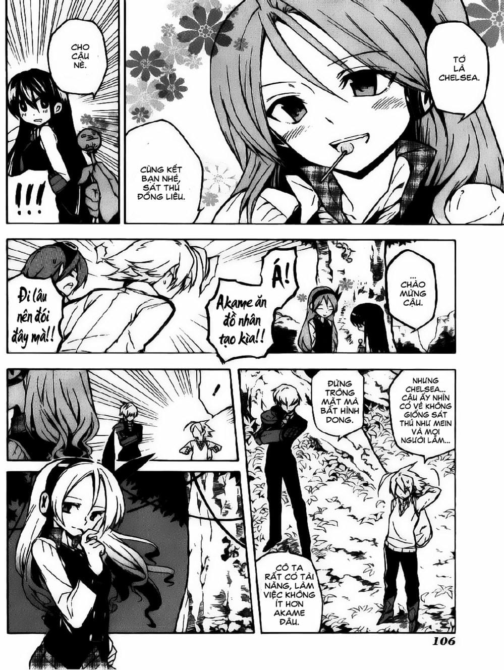 Truyện Tranh Xích Nhãn Sát Thủ - Akame Ga Kill! trang 7