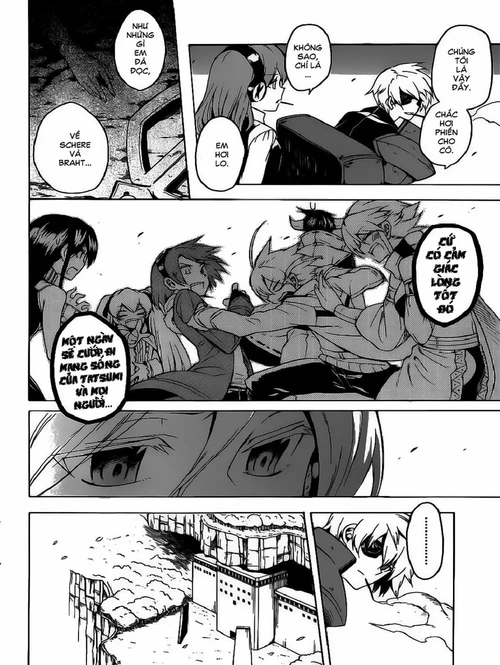 Truyện Tranh Xích Nhãn Sát Thủ - Akame Ga Kill! trang 7