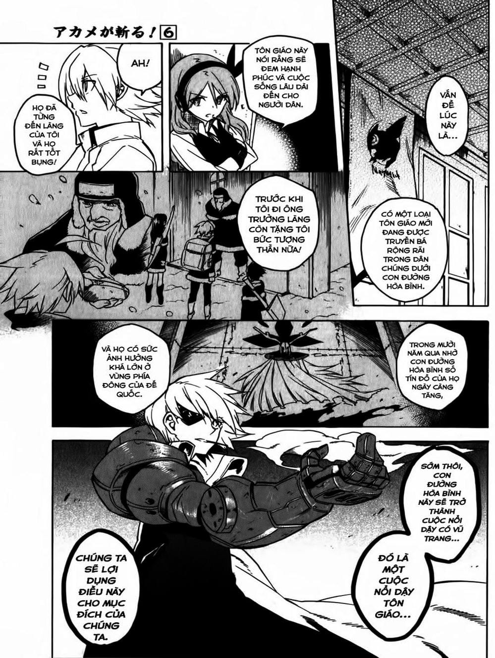 Truyện Tranh Xích Nhãn Sát Thủ - Akame Ga Kill! trang 7