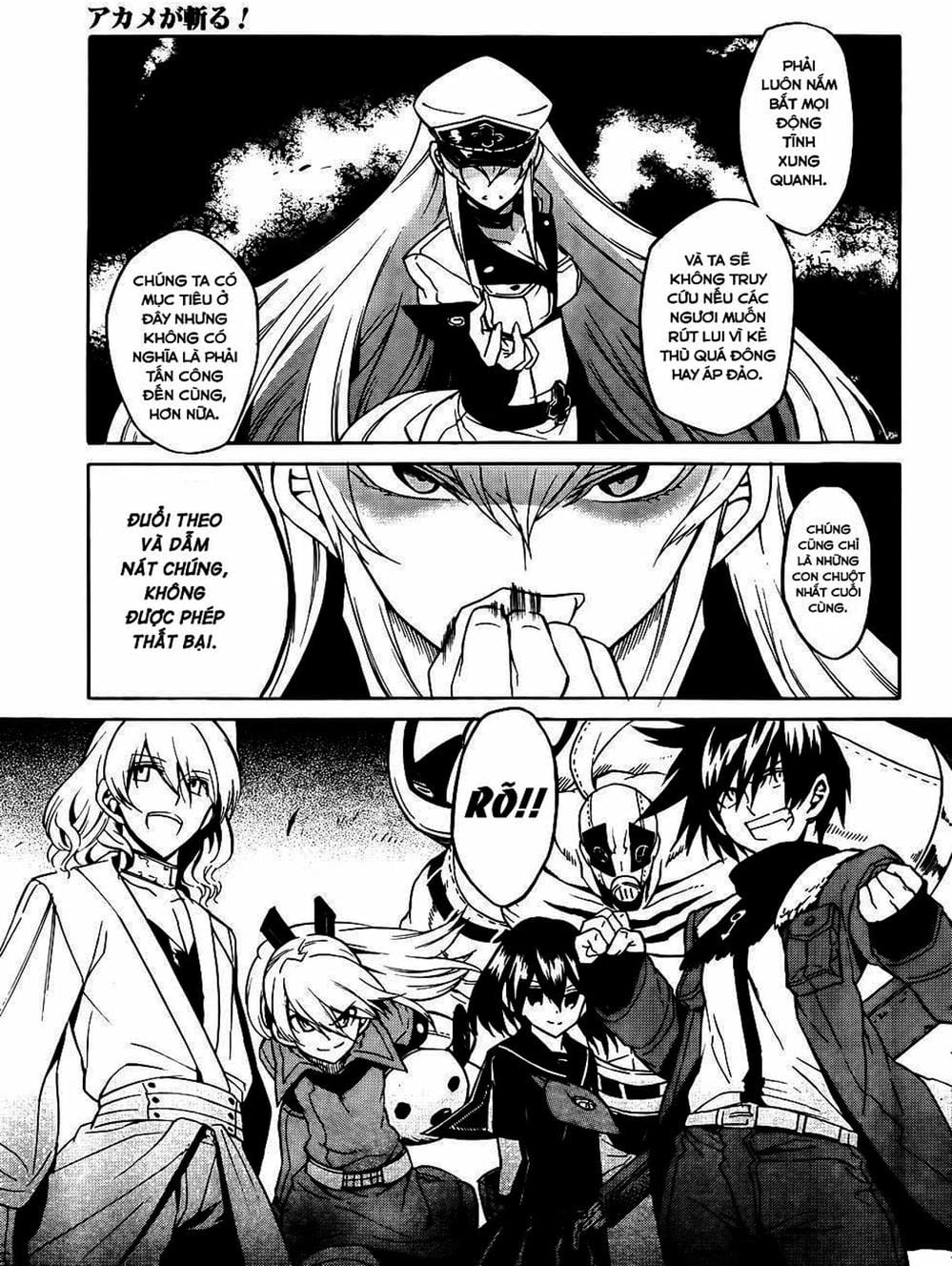 Truyện Tranh Xích Nhãn Sát Thủ - Akame Ga Kill! trang 7