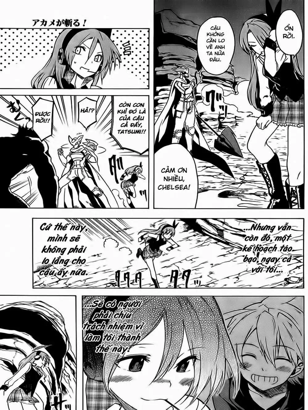 Truyện Tranh Xích Nhãn Sát Thủ - Akame Ga Kill! trang 7