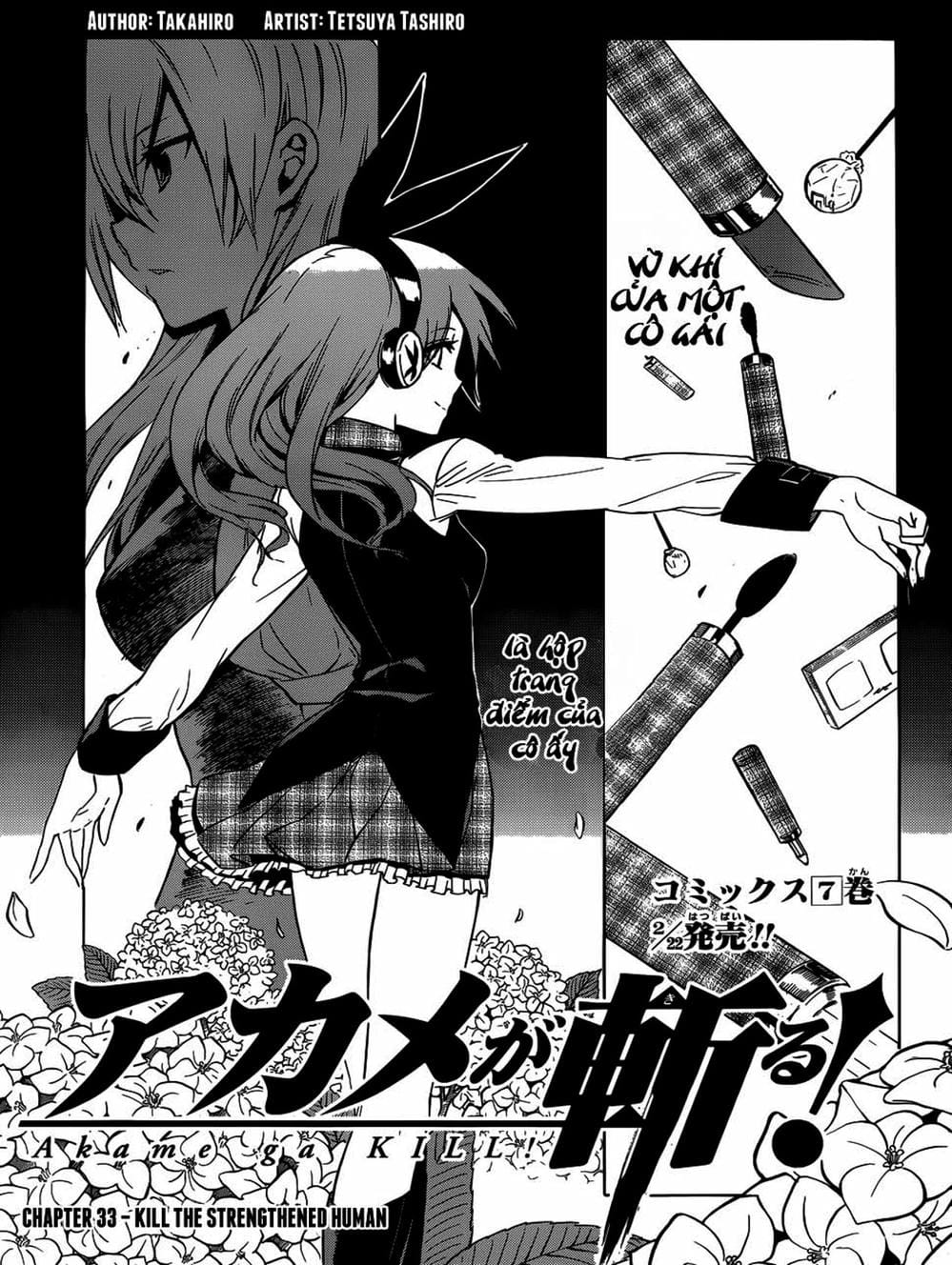 Truyện Tranh Xích Nhãn Sát Thủ - Akame Ga Kill! trang 7