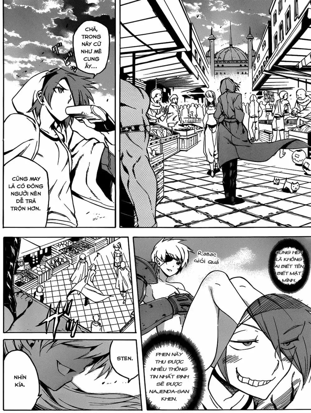 Truyện Tranh Xích Nhãn Sát Thủ - Akame Ga Kill! trang 7