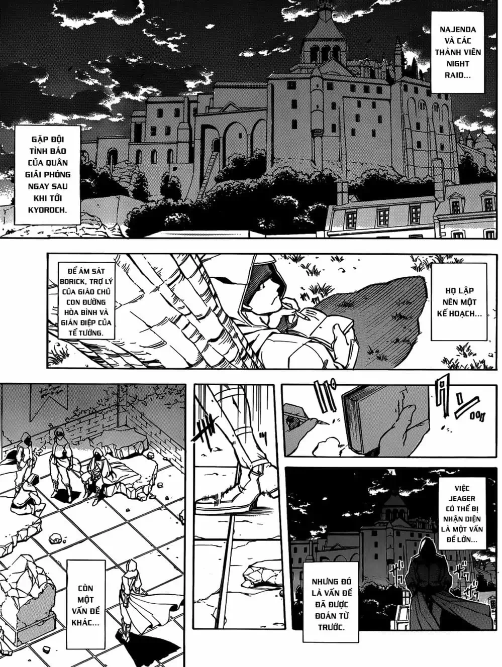 Truyện Tranh Xích Nhãn Sát Thủ - Akame Ga Kill! trang 7