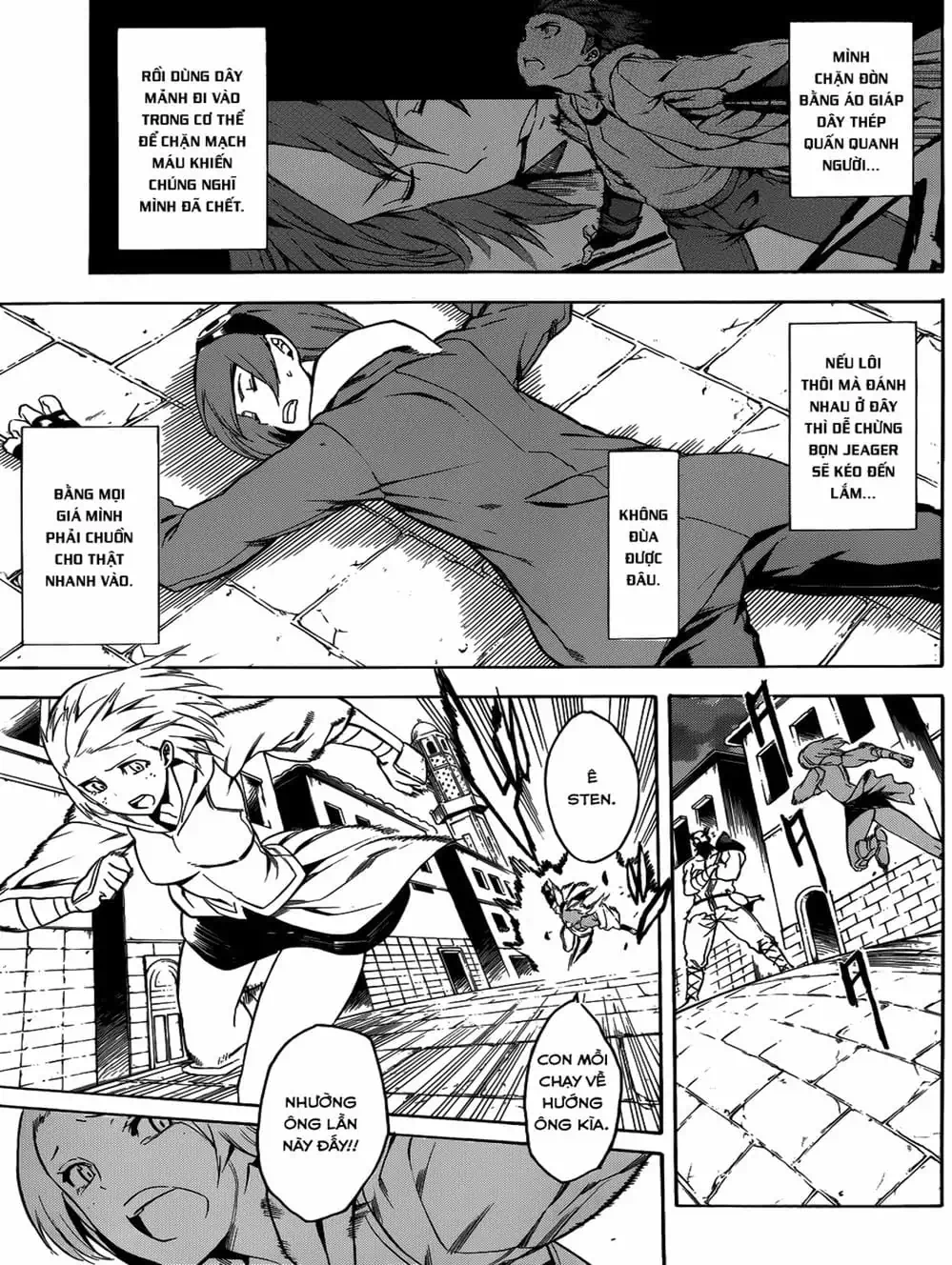 Truyện Tranh Xích Nhãn Sát Thủ - Akame Ga Kill! trang 7