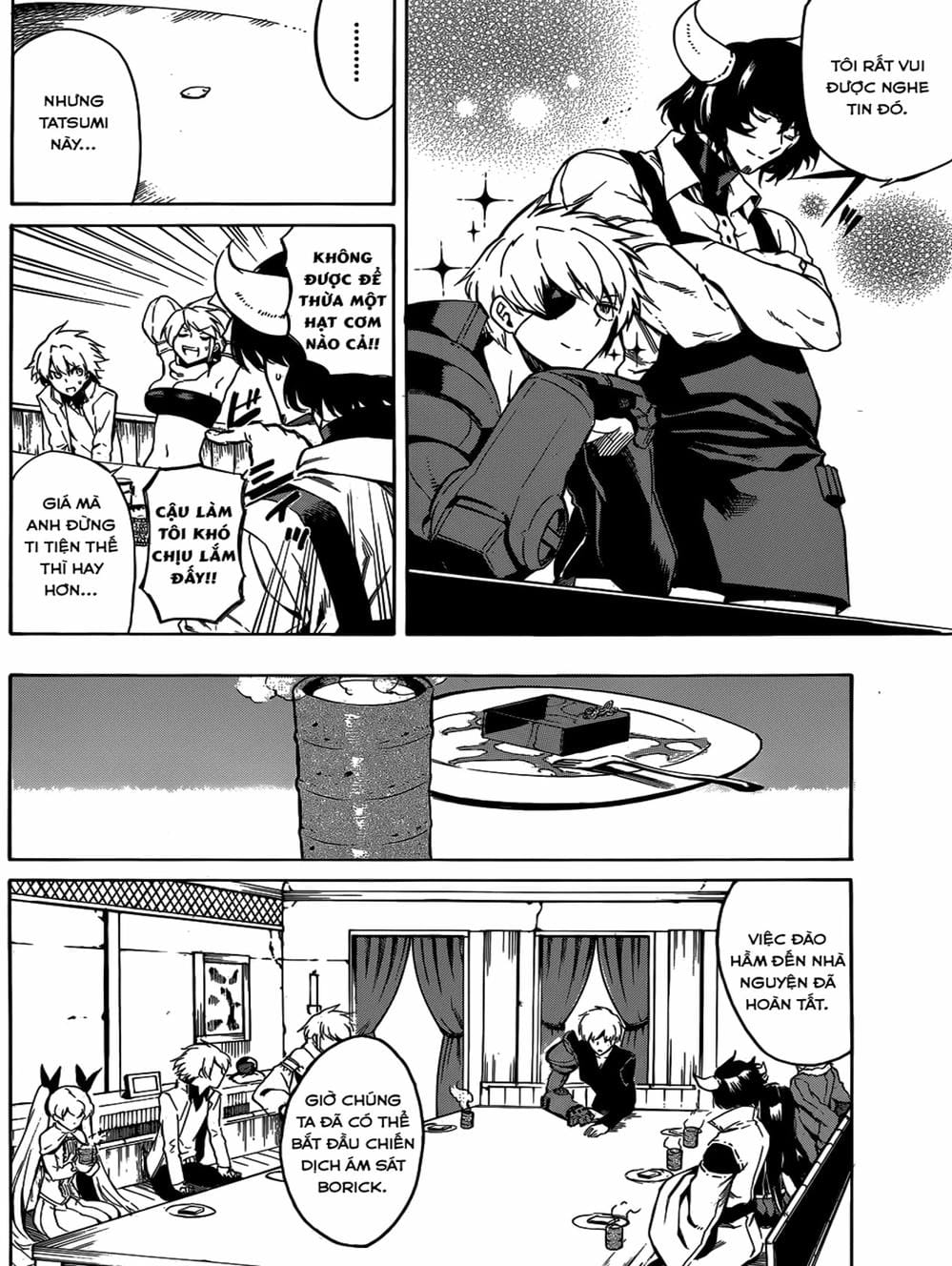 Truyện Tranh Xích Nhãn Sát Thủ - Akame Ga Kill! trang 7