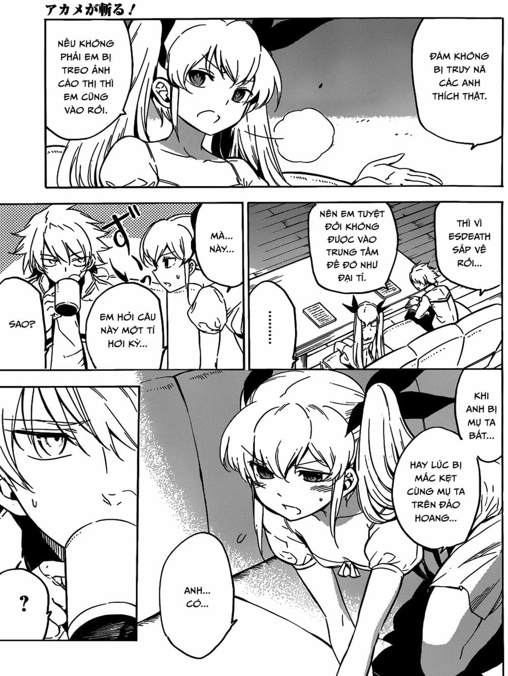 Truyện Tranh Xích Nhãn Sát Thủ - Akame Ga Kill! trang 7