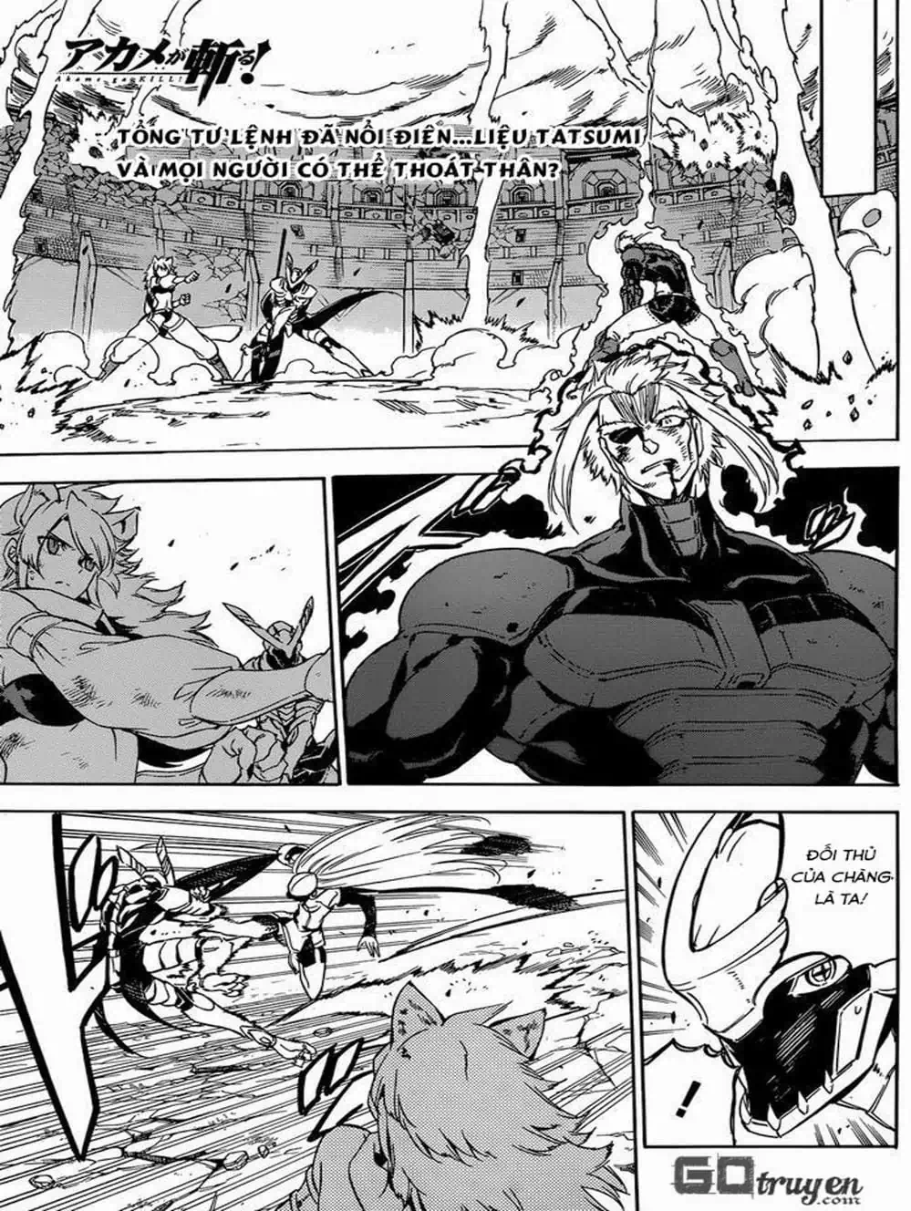 Truyện Tranh Xích Nhãn Sát Thủ - Akame Ga Kill! trang 7