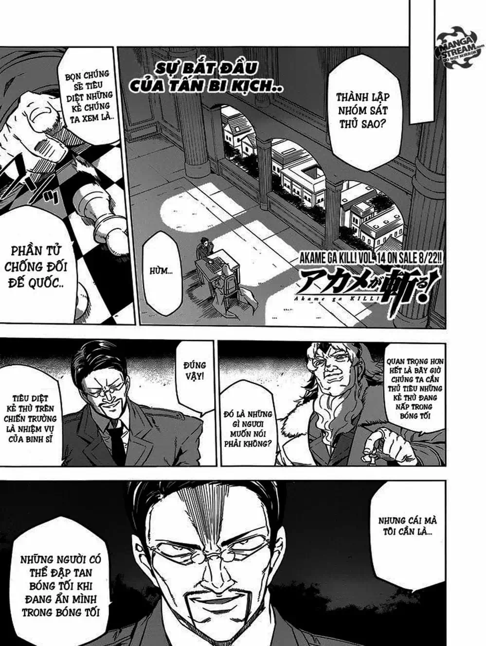 Truyện Tranh Xích Nhãn Sát Thủ - Akame Ga Kill! trang 7