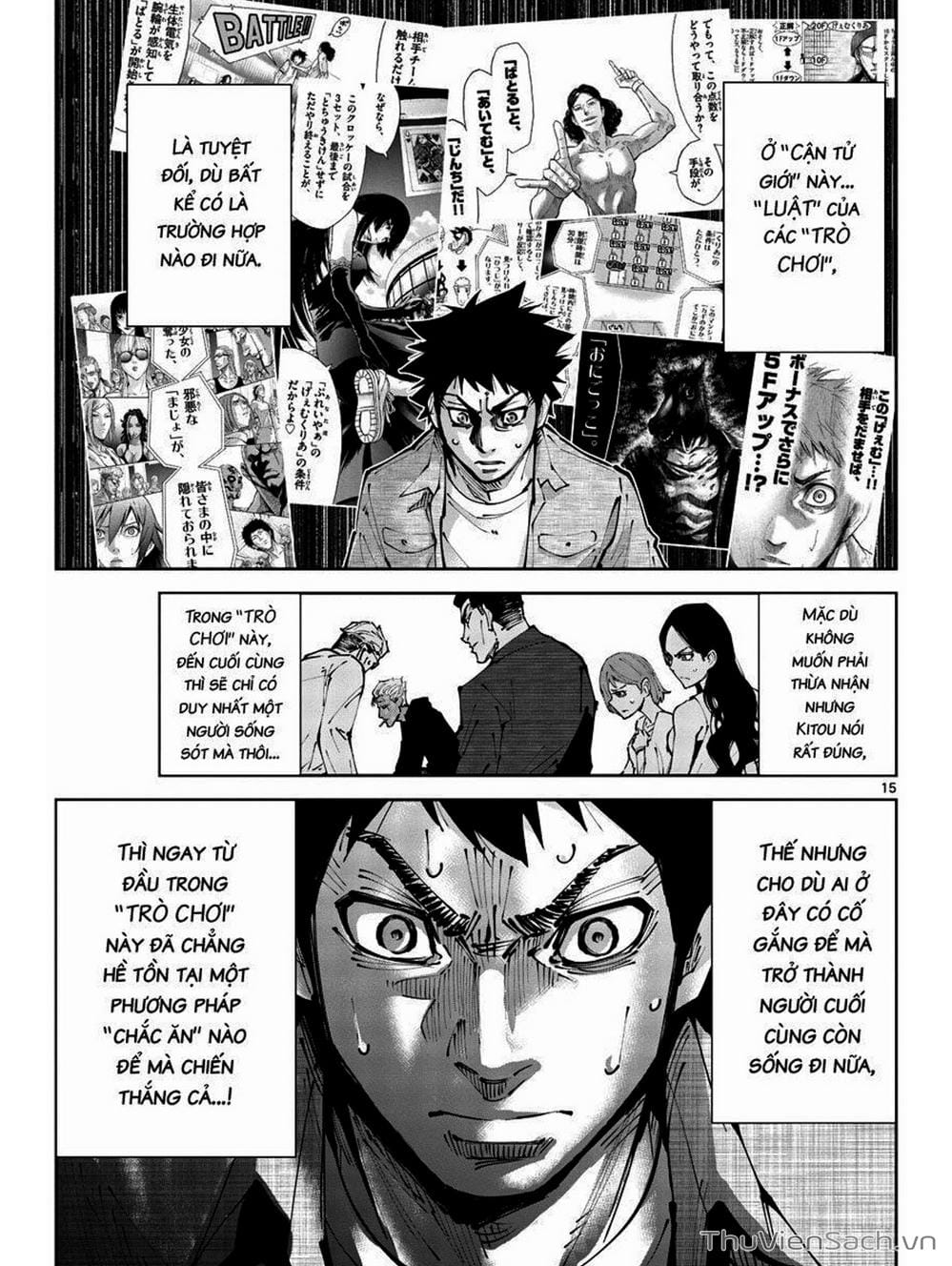 Truyện Tranh Alice In Borderland trang 4