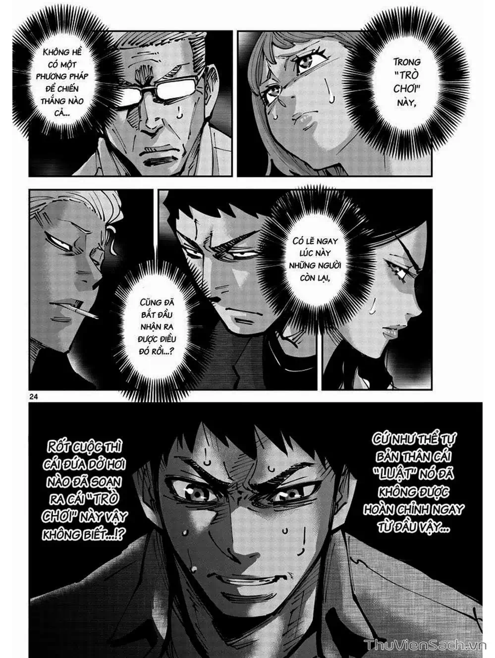 Truyện Tranh Alice In Borderland trang 4