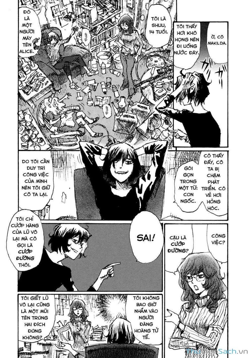 Truyện Tranh Alice Ở Địa Ngục - Alice In Hell trang 5