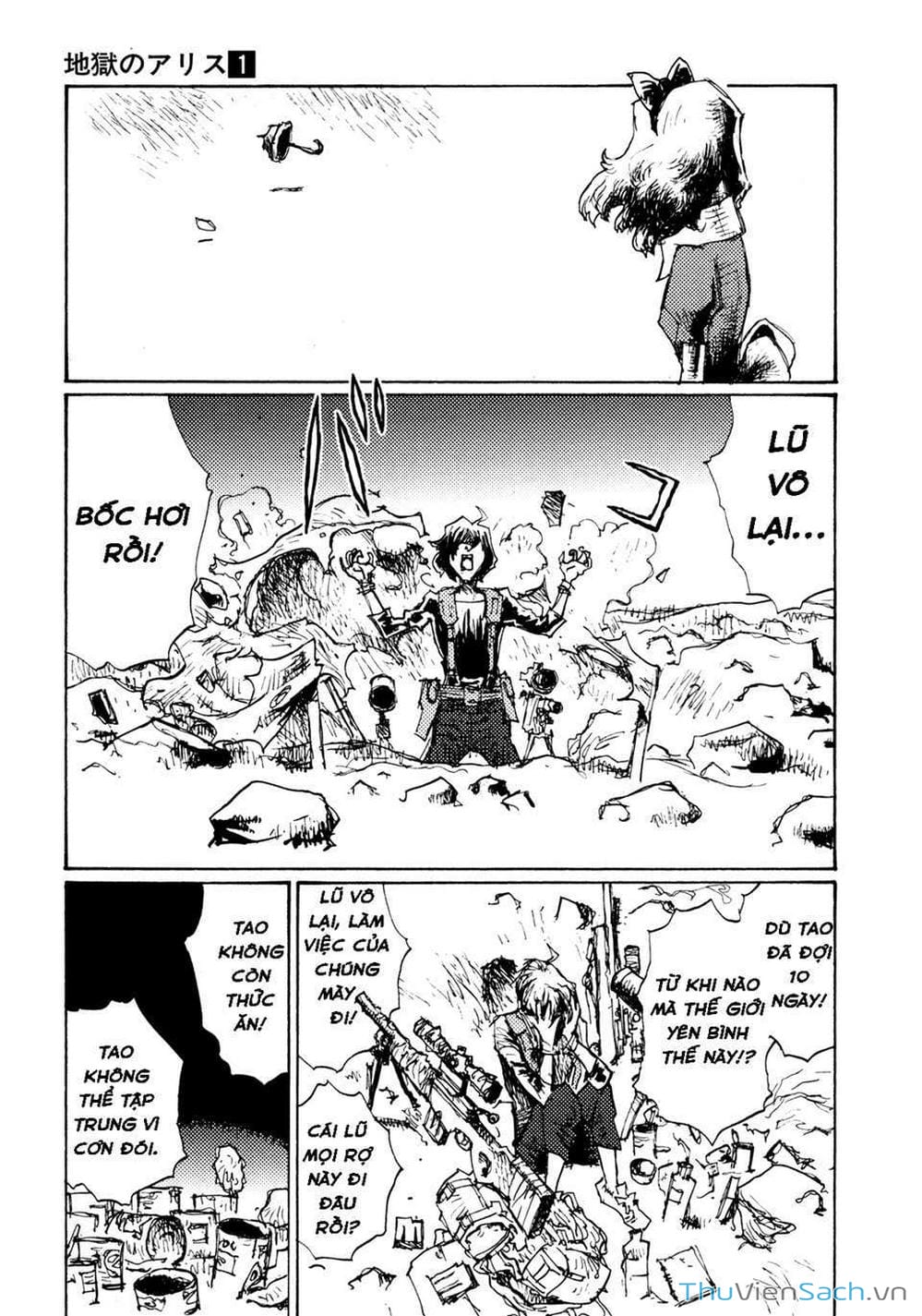 Truyện Tranh Alice Ở Địa Ngục - Alice In Hell trang 5