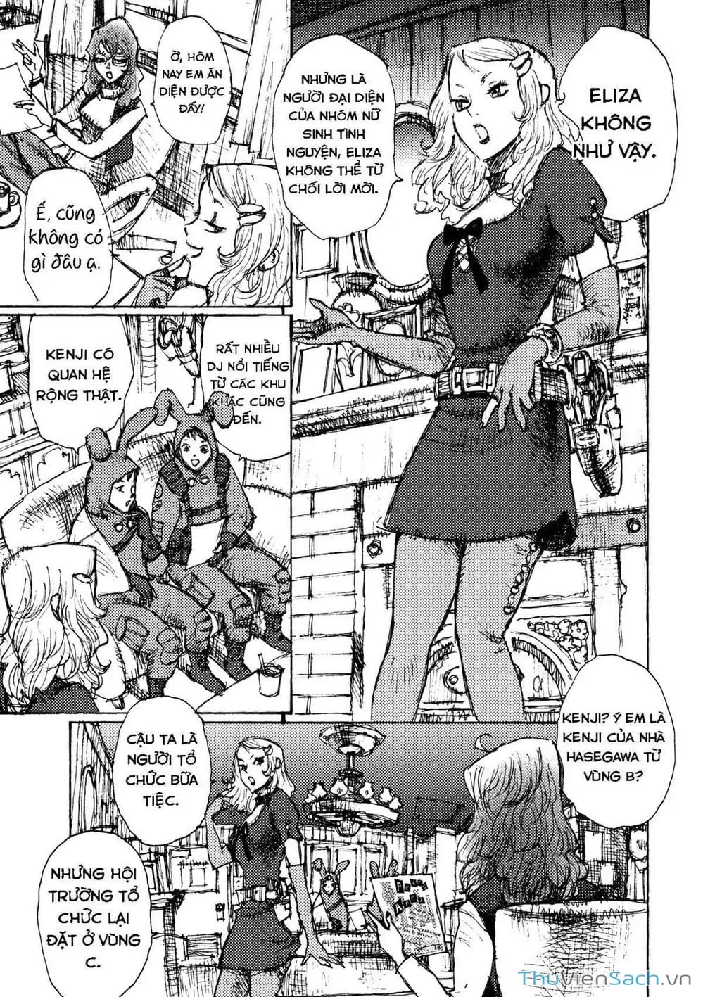 Truyện Tranh Alice Ở Địa Ngục - Alice In Hell trang 5