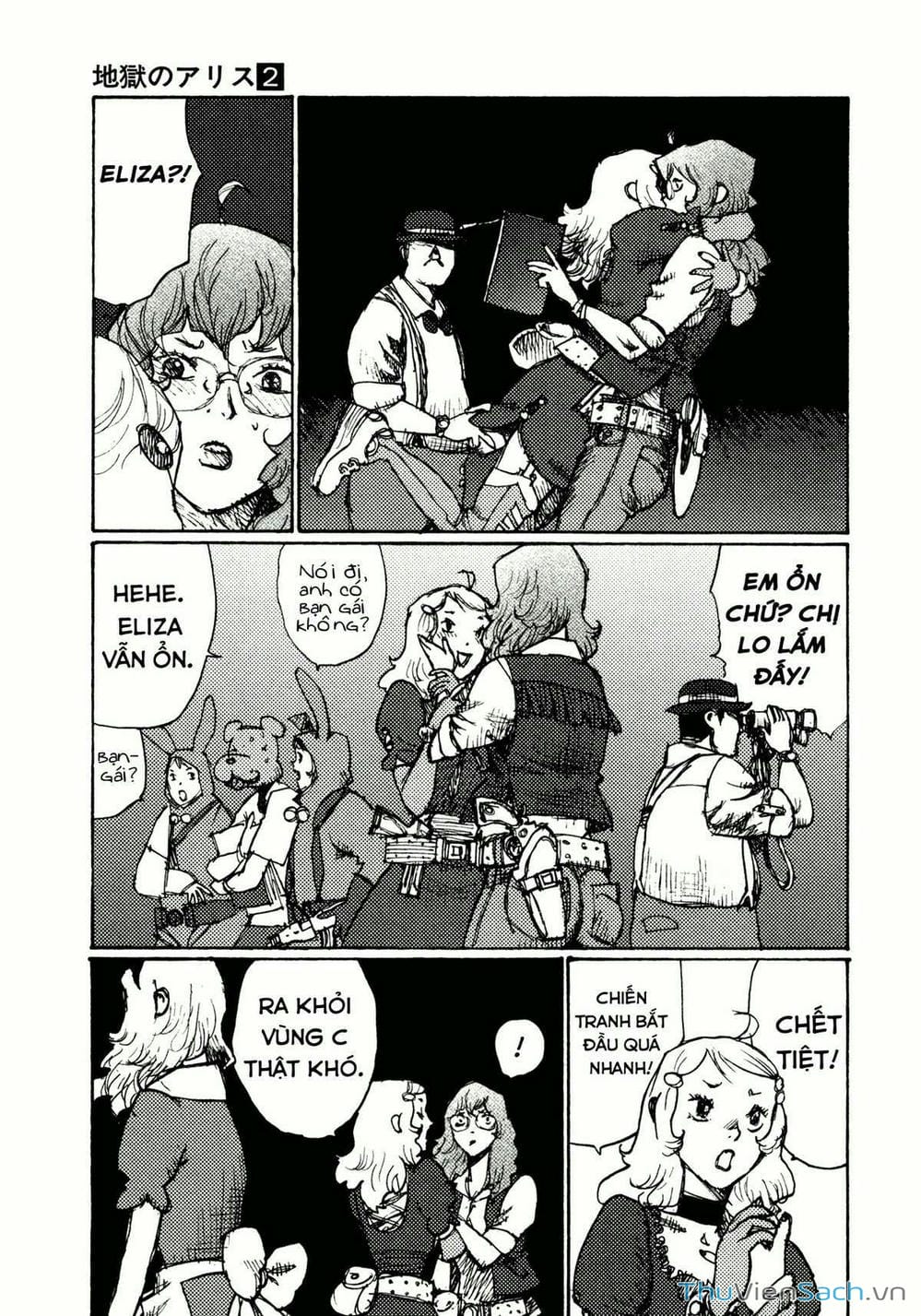 Truyện Tranh Alice Ở Địa Ngục - Alice In Hell trang 5