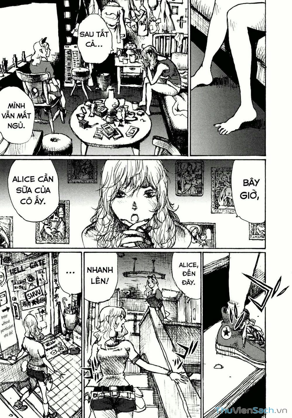 Truyện Tranh Alice Ở Địa Ngục - Alice In Hell trang 5