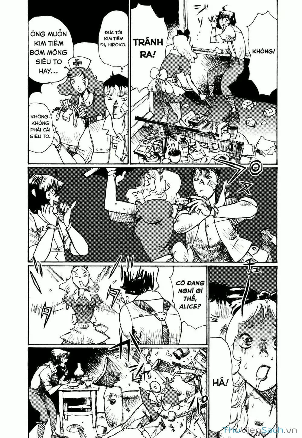 Truyện Tranh Alice Ở Địa Ngục - Alice In Hell trang 5