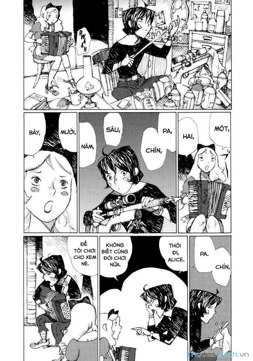 Truyện Tranh Alice Ở Địa Ngục - Alice In Hell trang 5