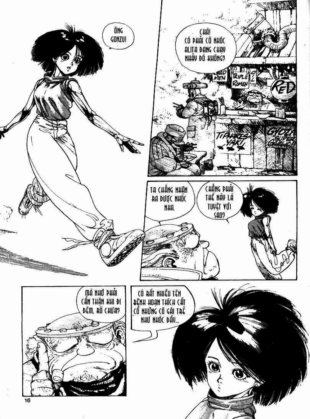 Truyện Tranh Alita: Thiên Thần Chiến Binh trang 6