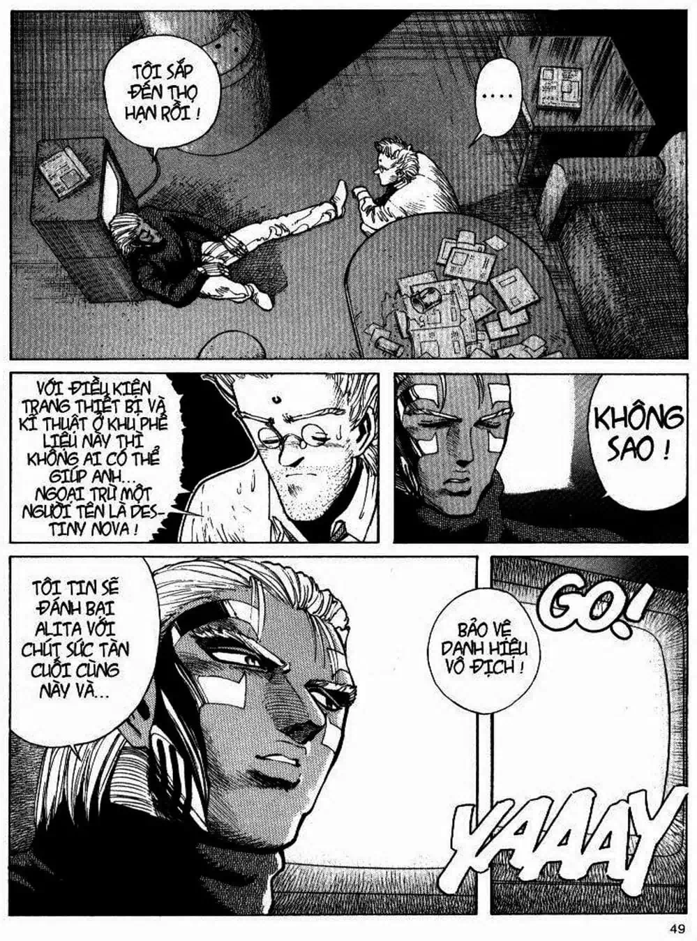 Truyện Tranh Alita: Thiên Thần Chiến Binh trang 6