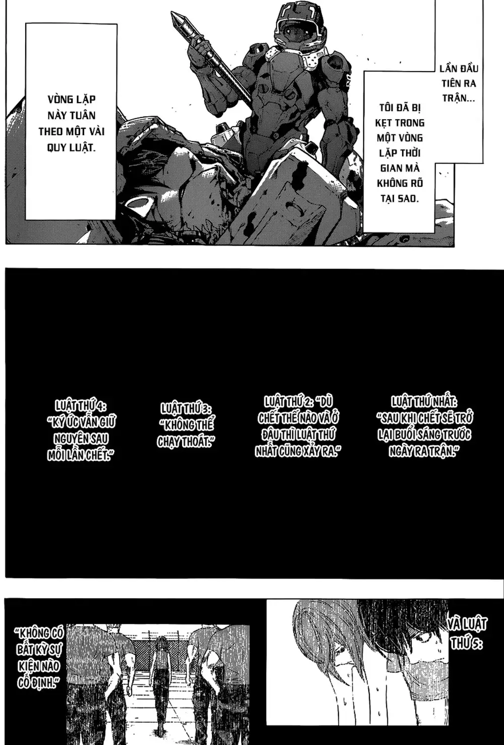 Truyện Tranh Cuộc Chiến Luân Hồi - All You Need Is Kill trang 4