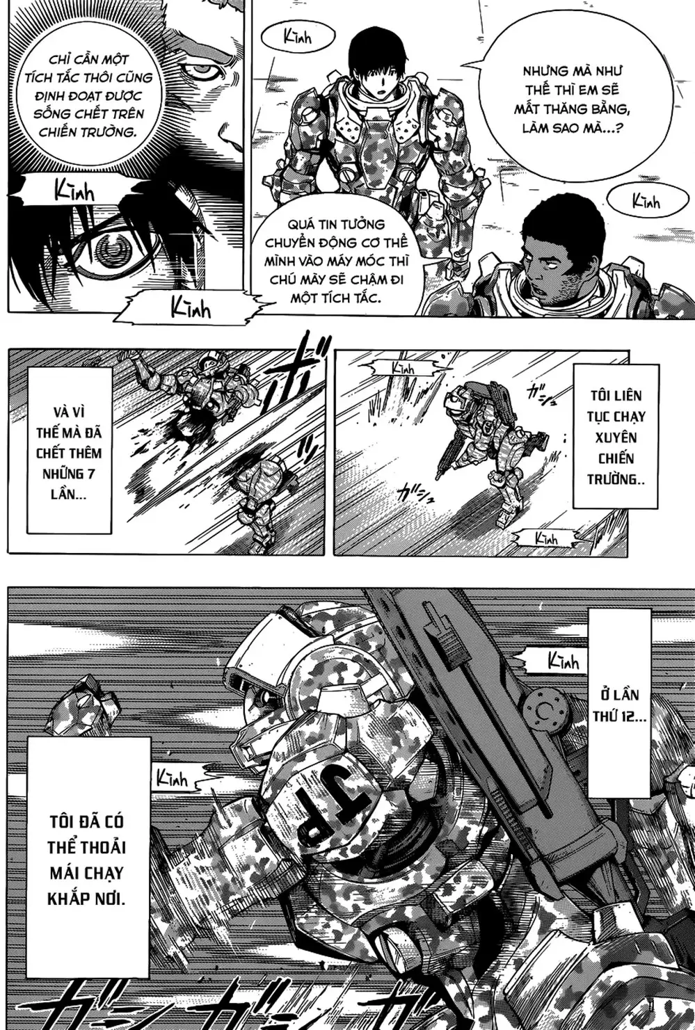 Truyện Tranh Cuộc Chiến Luân Hồi - All You Need Is Kill trang 4