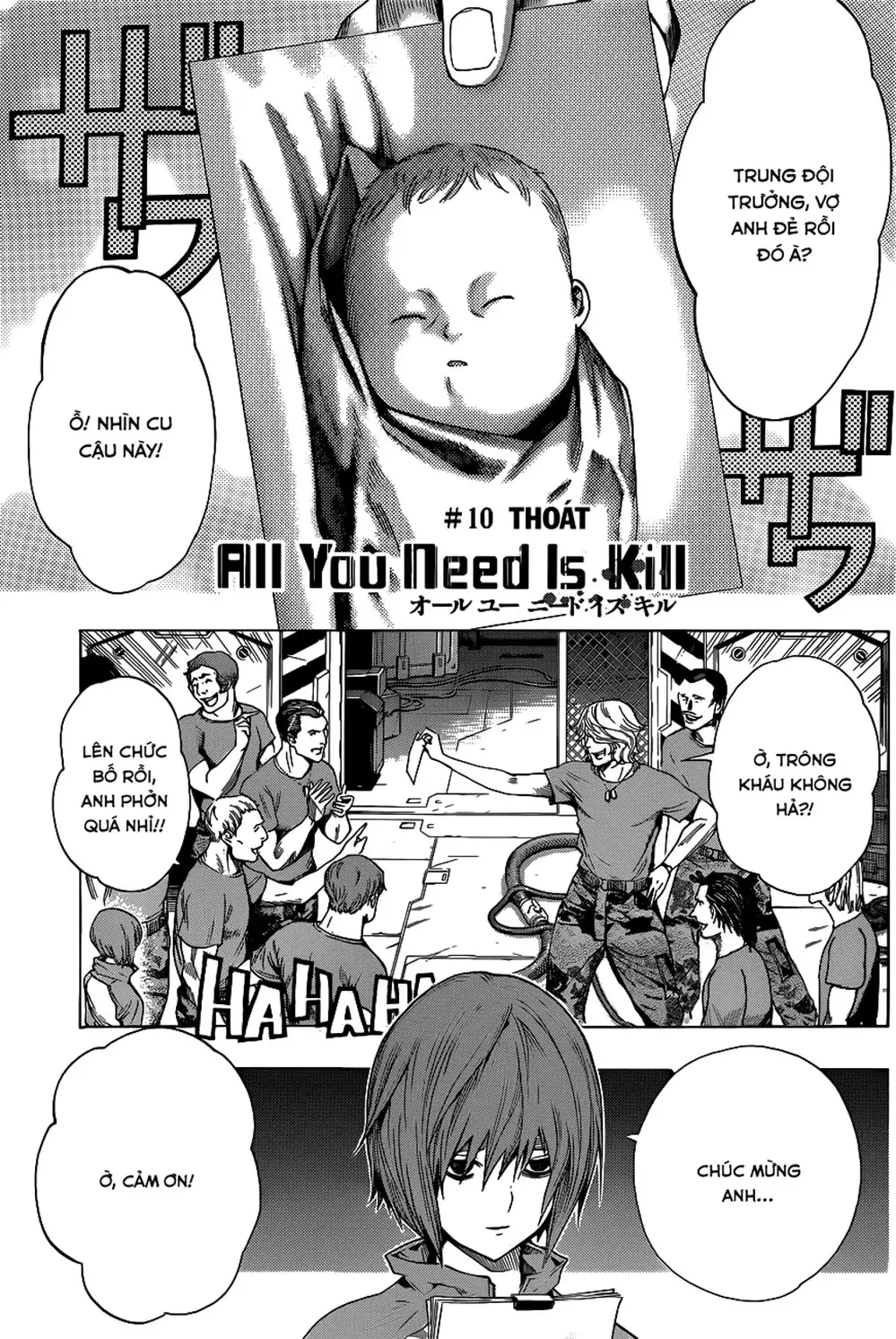 Truyện Tranh Cuộc Chiến Luân Hồi - All You Need Is Kill trang 4