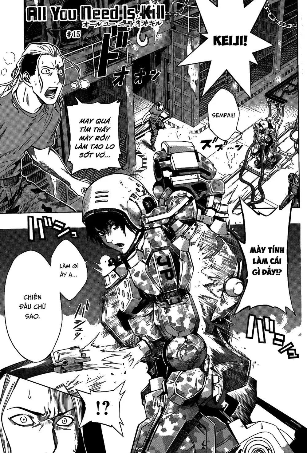 Truyện Tranh Cuộc Chiến Luân Hồi - All You Need Is Kill trang 4