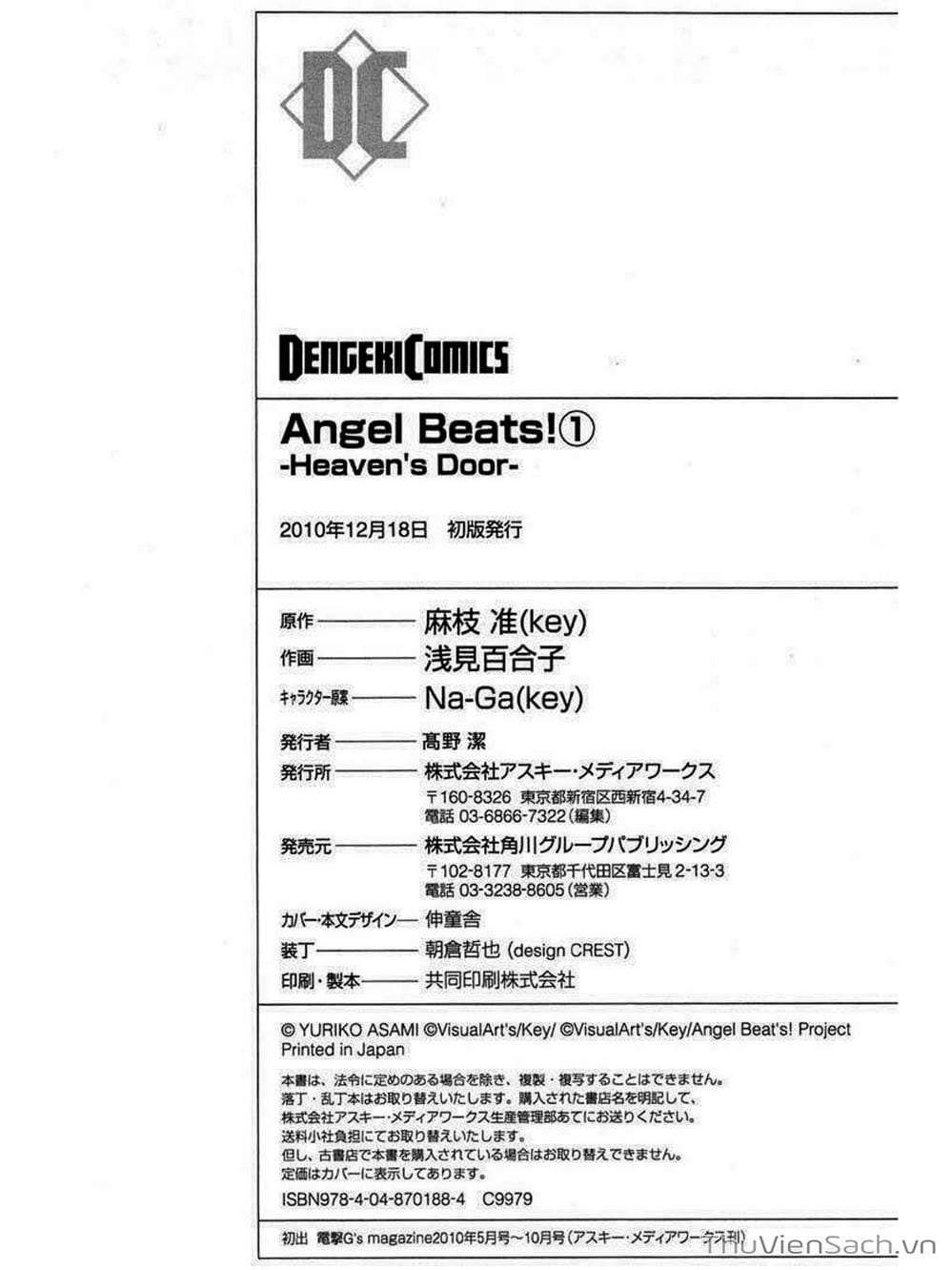 Truyện Tranh Angel Beats! Heaven’s Door trang 6