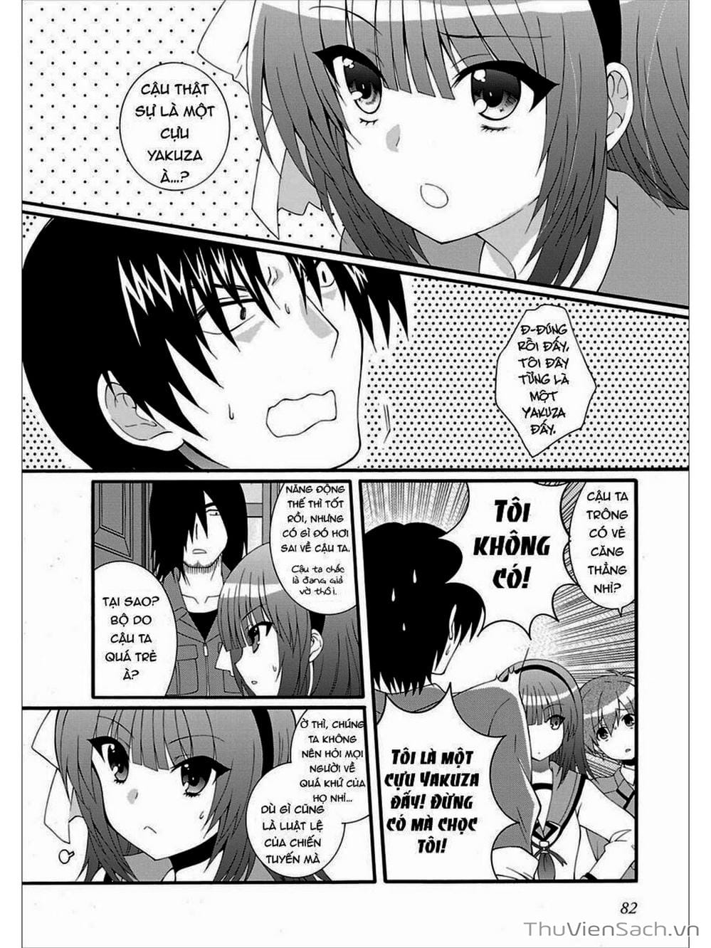 Truyện Tranh Angel Beats! Heaven’s Door trang 6