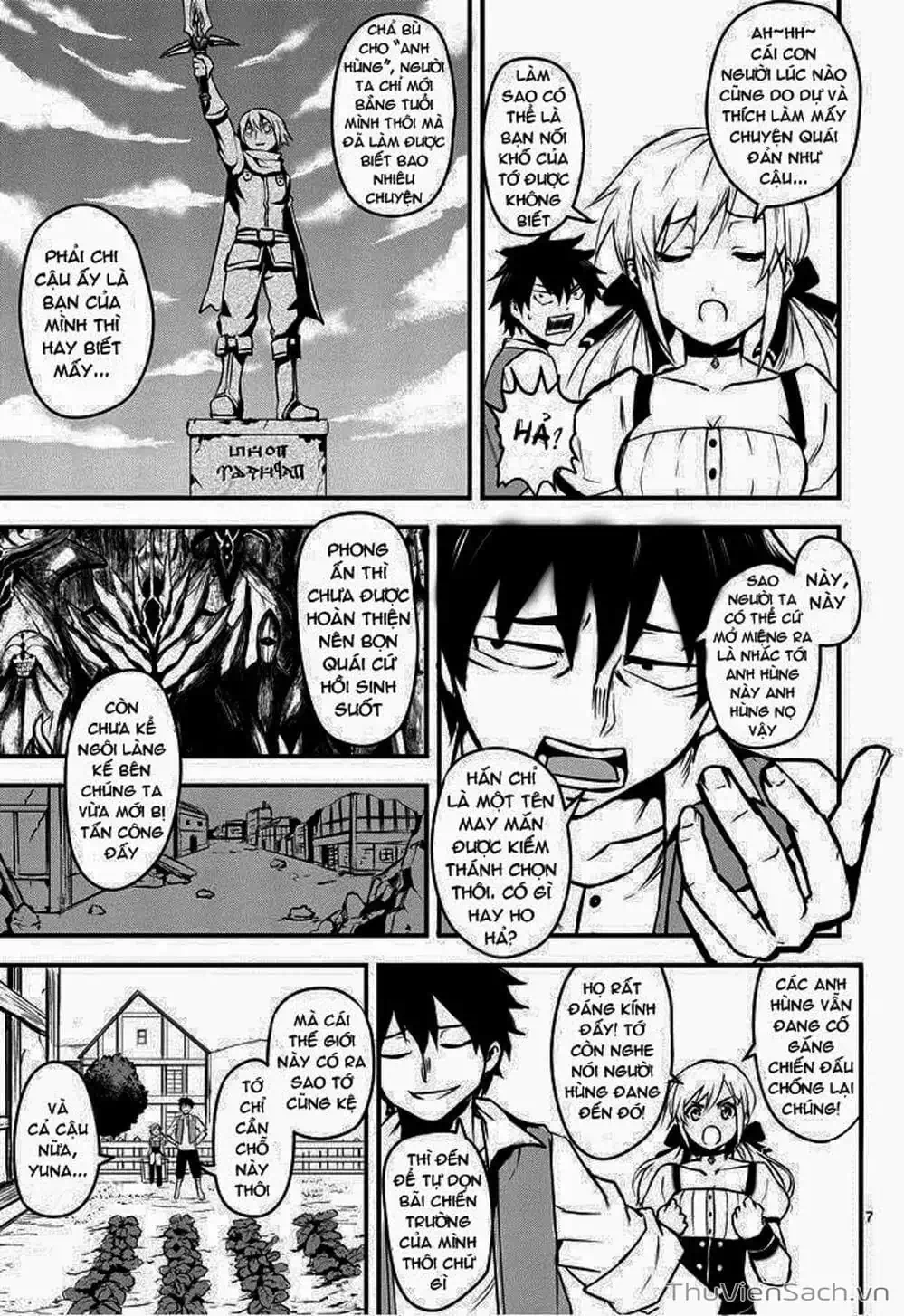 Truyện Tranh Anh Hùng Chết Yểu - Yuusha Ga Shinda trang 7