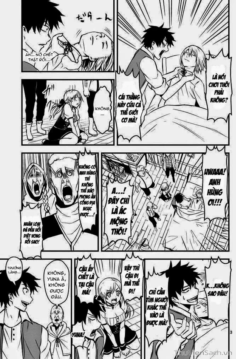 Truyện Tranh Anh Hùng Chết Yểu - Yuusha Ga Shinda trang 7