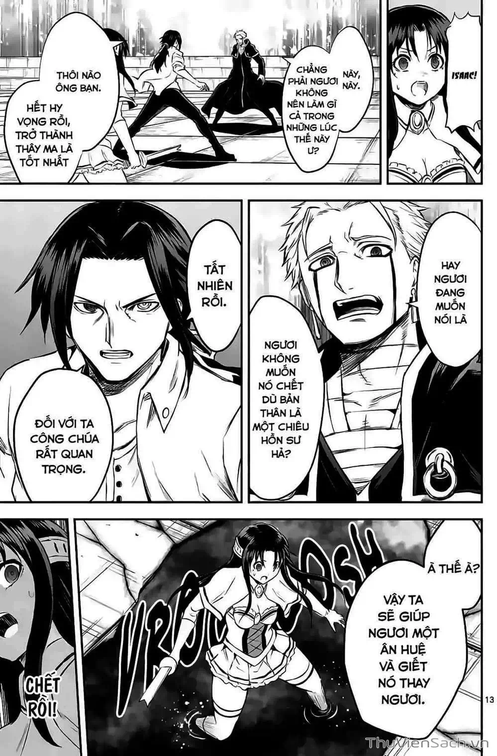 Truyện Tranh Anh Hùng Chết Yểu - Yuusha Ga Shinda trang 7