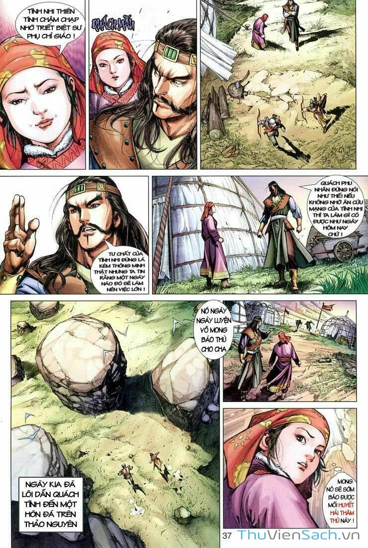 Truyện Tranh Anh Hùng Xạ Điêu - Manhua trang 4