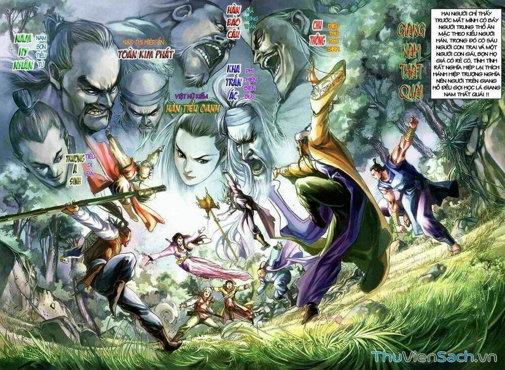 Truyện Tranh Anh Hùng Xạ Điêu - Manhua trang 4