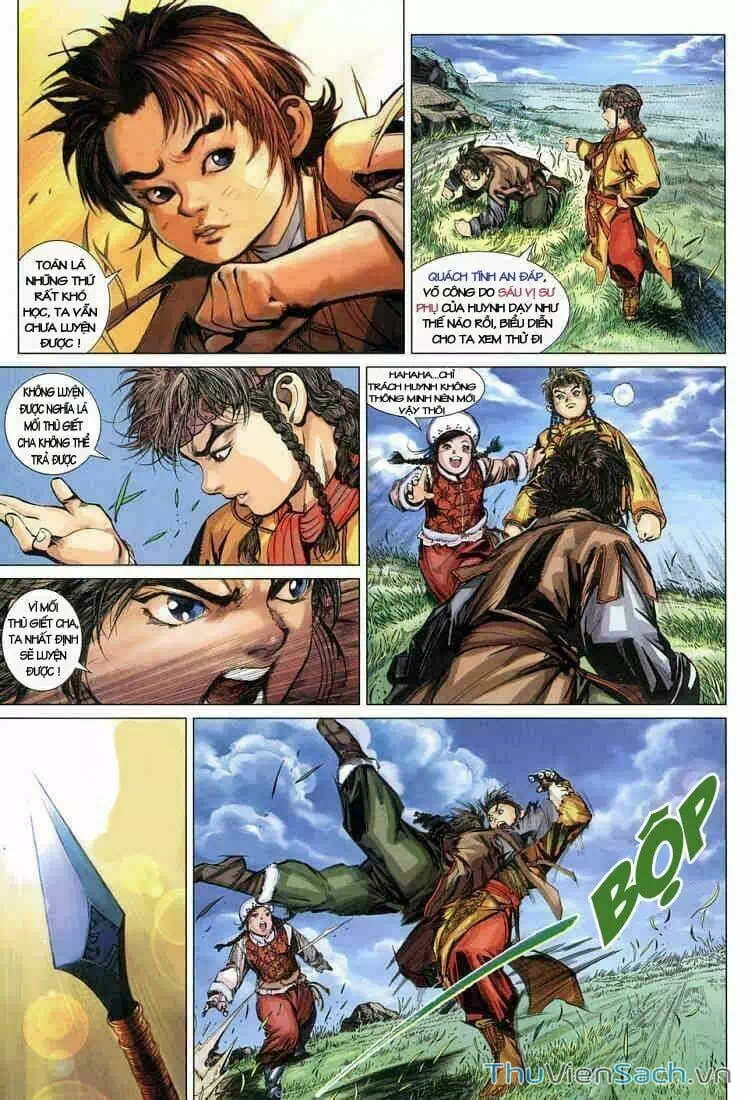 Truyện Tranh Anh Hùng Xạ Điêu - Manhua trang 4