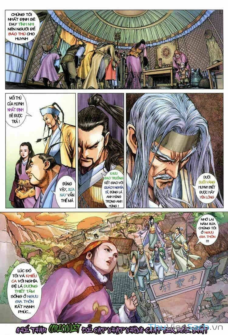 Truyện Tranh Anh Hùng Xạ Điêu - Manhua trang 4