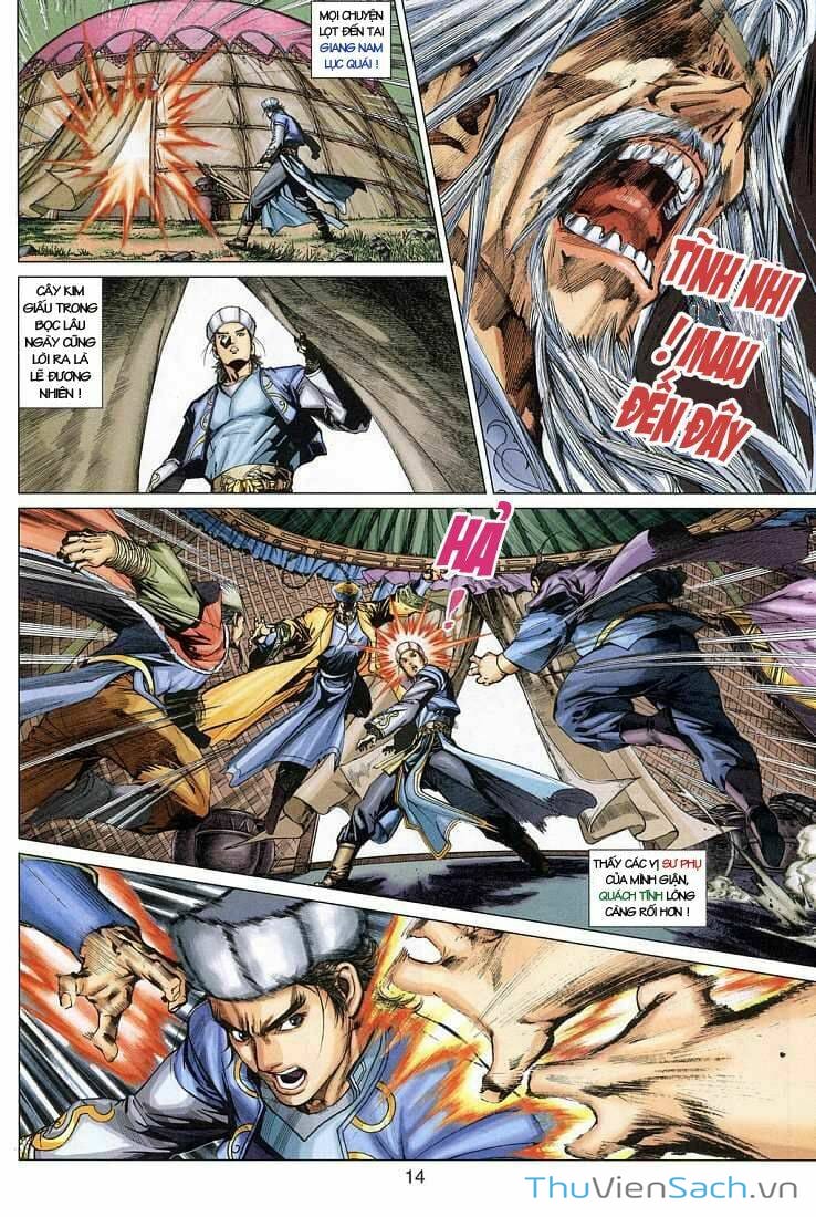 Truyện Tranh Anh Hùng Xạ Điêu - Manhua trang 4