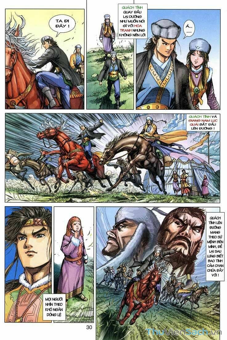 Truyện Tranh Anh Hùng Xạ Điêu - Manhua trang 4