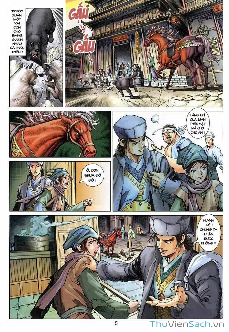 Truyện Tranh Anh Hùng Xạ Điêu - Manhua trang 4