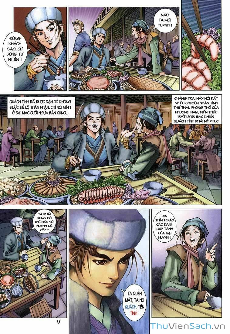 Truyện Tranh Anh Hùng Xạ Điêu - Manhua trang 4