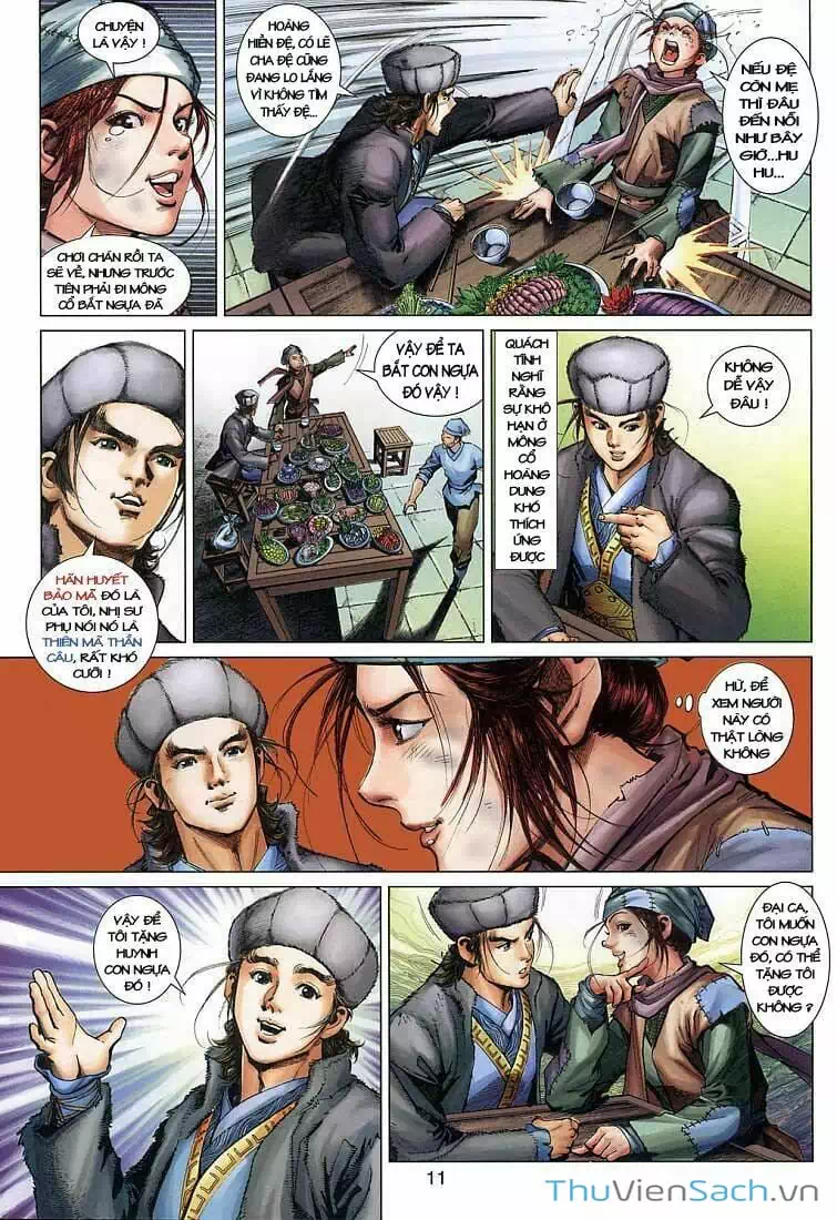 Truyện Tranh Anh Hùng Xạ Điêu - Manhua trang 4