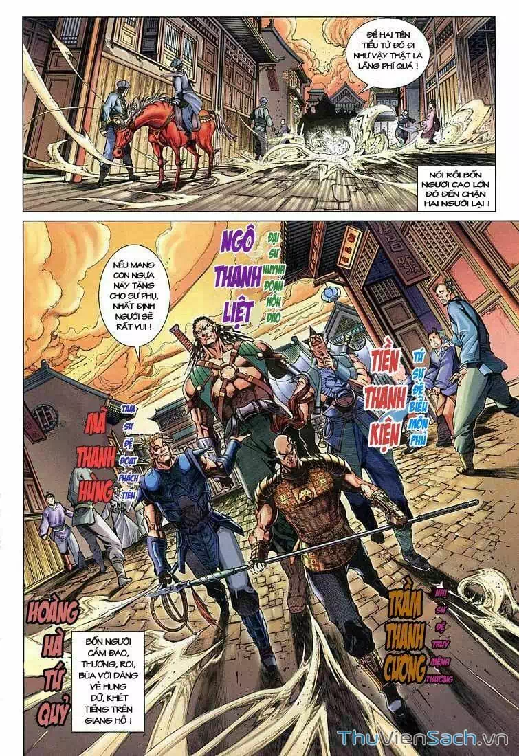 Truyện Tranh Anh Hùng Xạ Điêu - Manhua trang 4