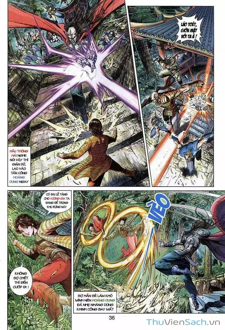 Truyện Tranh Anh Hùng Xạ Điêu - Manhua trang 4