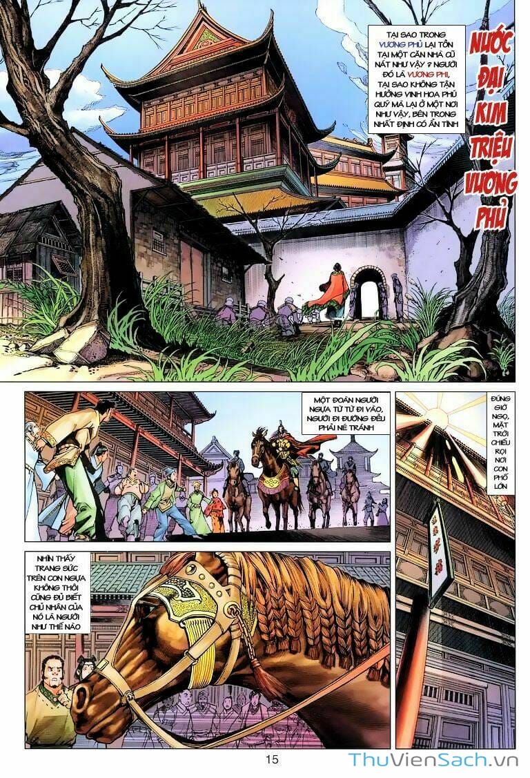 Truyện Tranh Anh Hùng Xạ Điêu - Manhua trang 4