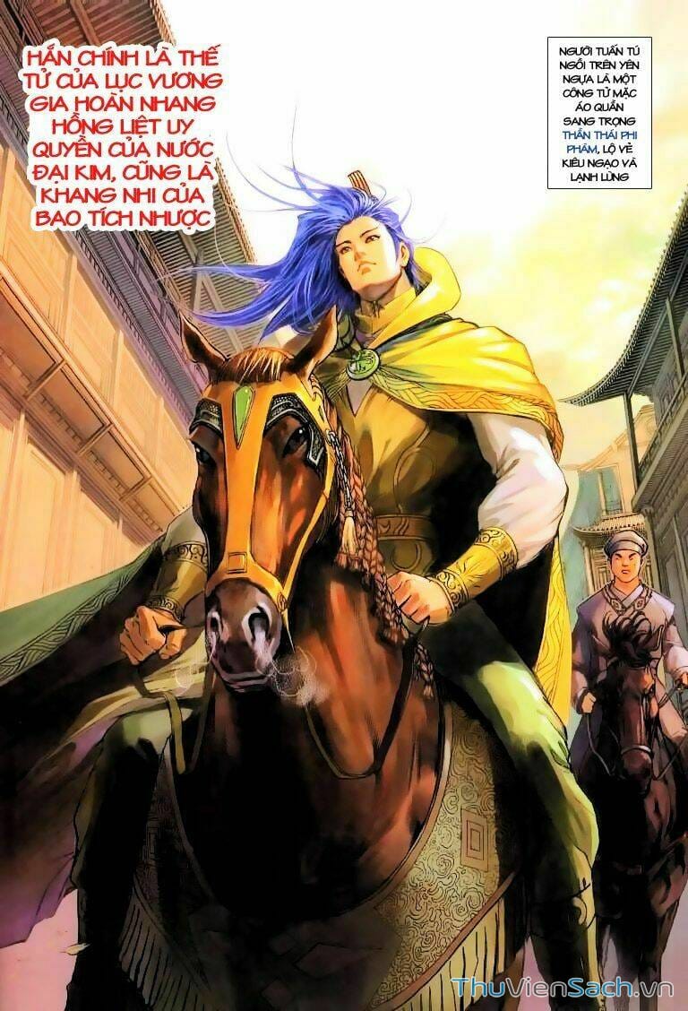Truyện Tranh Anh Hùng Xạ Điêu - Manhua trang 4