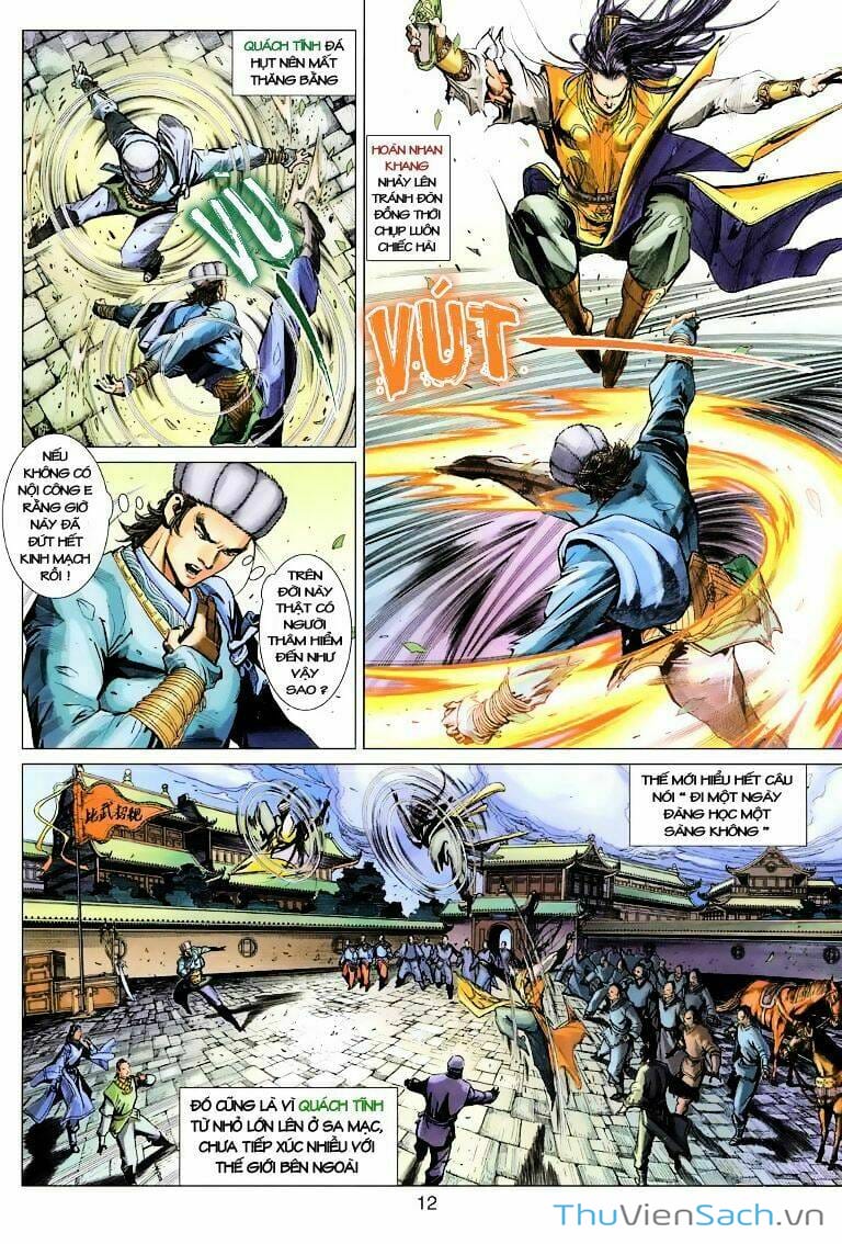 Truyện Tranh Anh Hùng Xạ Điêu - Manhua trang 4