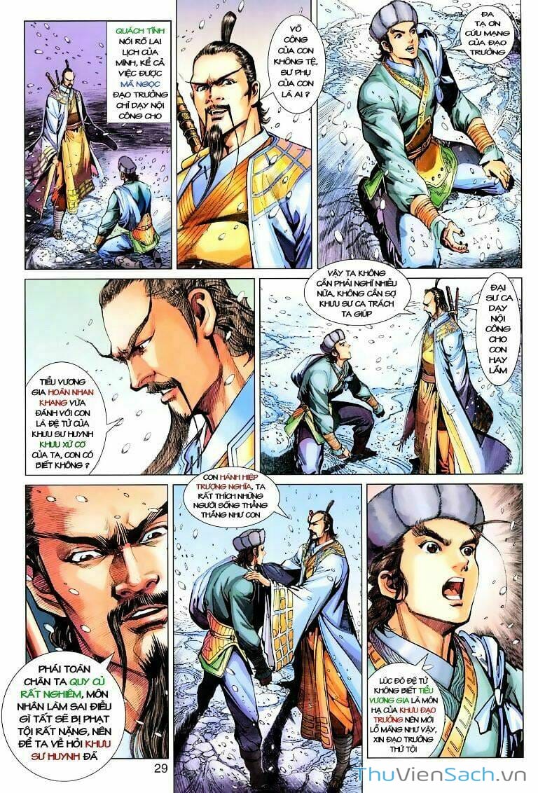 Truyện Tranh Anh Hùng Xạ Điêu - Manhua trang 4